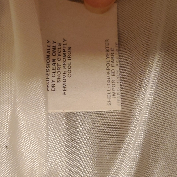 Jessica McClintock for Gunne Sax Vintage color block strapless maxi gown size 1 - Picture 9 of 14